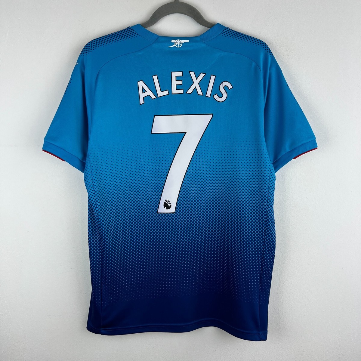 Arsenal London 2017/2018 Puma Away Shirt Soccer Jersey Size S Men