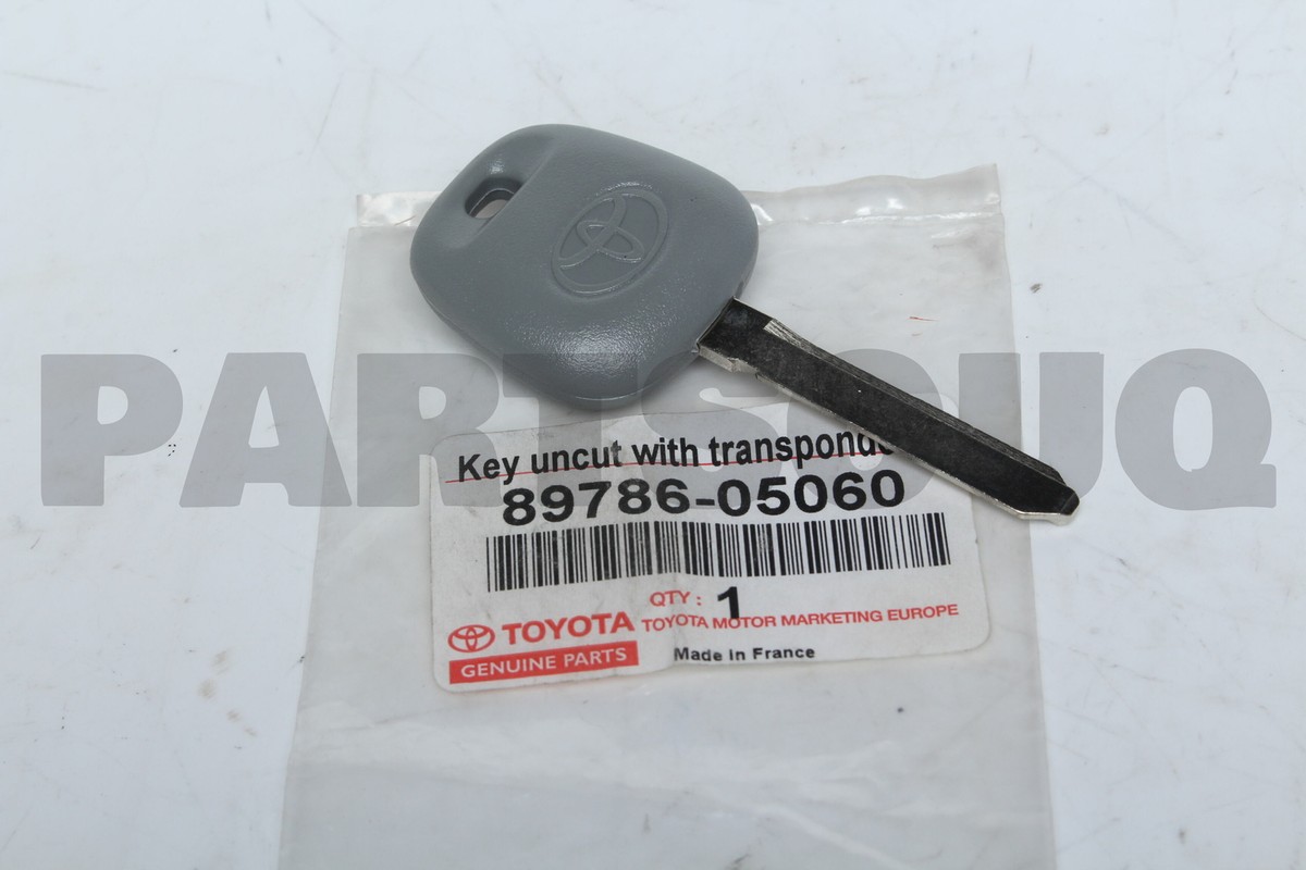 8978605060 Genuine Toyota TRANSMITTER, TRANSPONDER KEY SUB