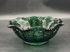 VTG L E Smith Heritage Quintec Greenbriar Hunter Green Bowl
