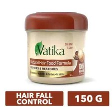 Dabur Vatika Shea Butter Castor Natural Hair Food Formula 150 ml Free Shipping