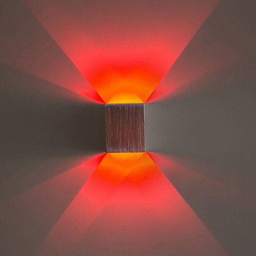 Dimmable/N 3W LED Wall Fixture Light Flush Mounted Lamp Fixture Aluminum Bedroom - Picture 24 of 28