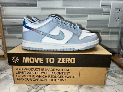Nike Dunk Low Next Nature GS KWE Blue Whisper FJ4668-400 Size 5.5Y