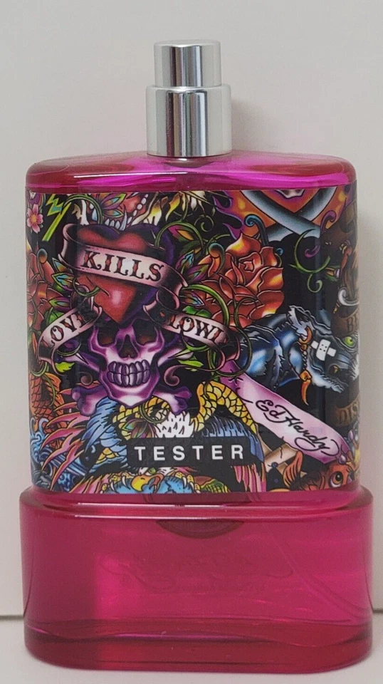ED HARDY HEARTS & DAGGERS para HER EAU DE PARFUM 3,4 fl oz por Christian Audigier Foto 2 de 4