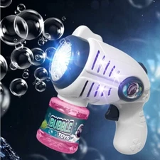 Kids Bubble Machine Gun,Automatic Bubble Gun,Outdoor fun activity Party Gift Toy