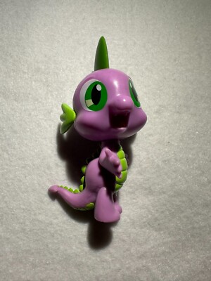 My Little Pony Friendship Is Magic Spike the Dragon Purple 4'' Figure MLP Loose