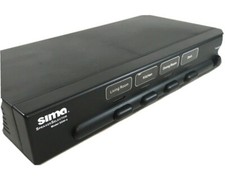Sima Speaker Selector - Black Model SSW-4 Switching for up to 4 speaker pair 