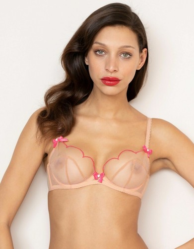 AGENTE PROVOCADOR LORNA DESNUDA/ROSA 32A/B/C/DD 34C/DD 36DD 2 SUSPENSOS Y 3 OUVERT NUEVO CON ETIQUETAS - Imagen 4 de 5