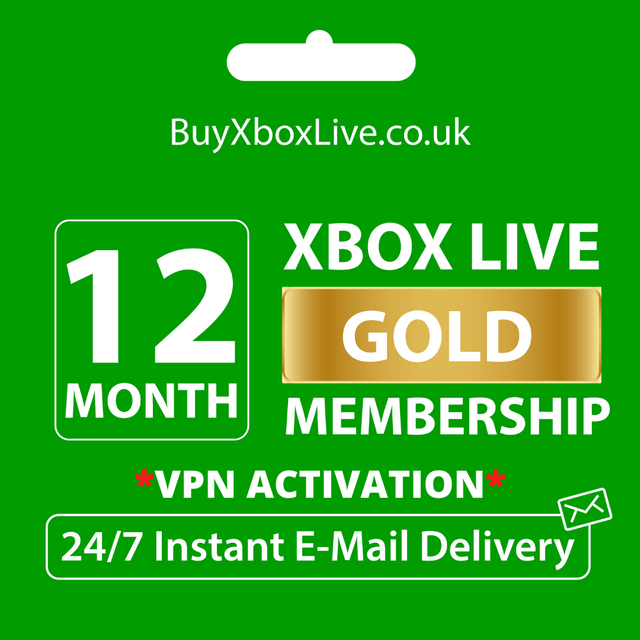 microsoft xbox live gold 12 monate