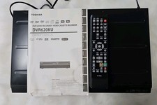 Toshiba DVR620KU DVD Recorder VCR Combo W/ Remote  No Cables - Tested