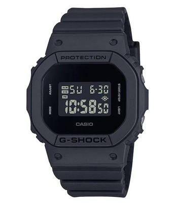 Casio Men's Digital Watch G-Shock Black Resin Strap Shock Resistant DW5600BB-1