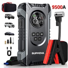 9500a Portable Jump Starter Box 12v With 150psi Air Compressor Battery Pack Us