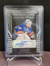 25-26 Black Diamond Sparkling Rookie Scripts #SRSTL Tristan Lennox