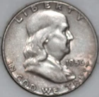 * 1956-P Franklin Half Dollar 90% Silver As Shown