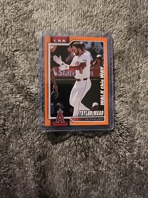  2026 Topps Series 1 Celebration Taylor Ward Walk This Way   /25 Case Hit SSP
