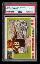 1955 Topps All-American Set-Break # 23 Dick Kazmaier PSA 4 VG-EX