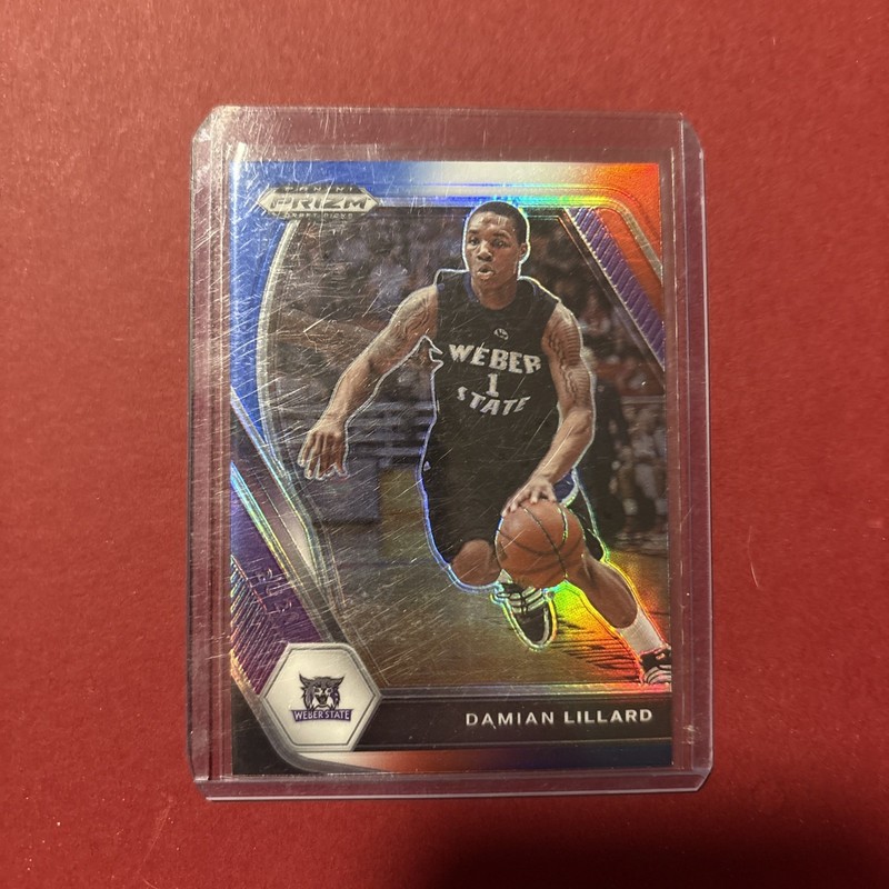 2021-22 PRIZM DRAFT PICKS SILVER PRIZM DAMIAN LILLARD #83