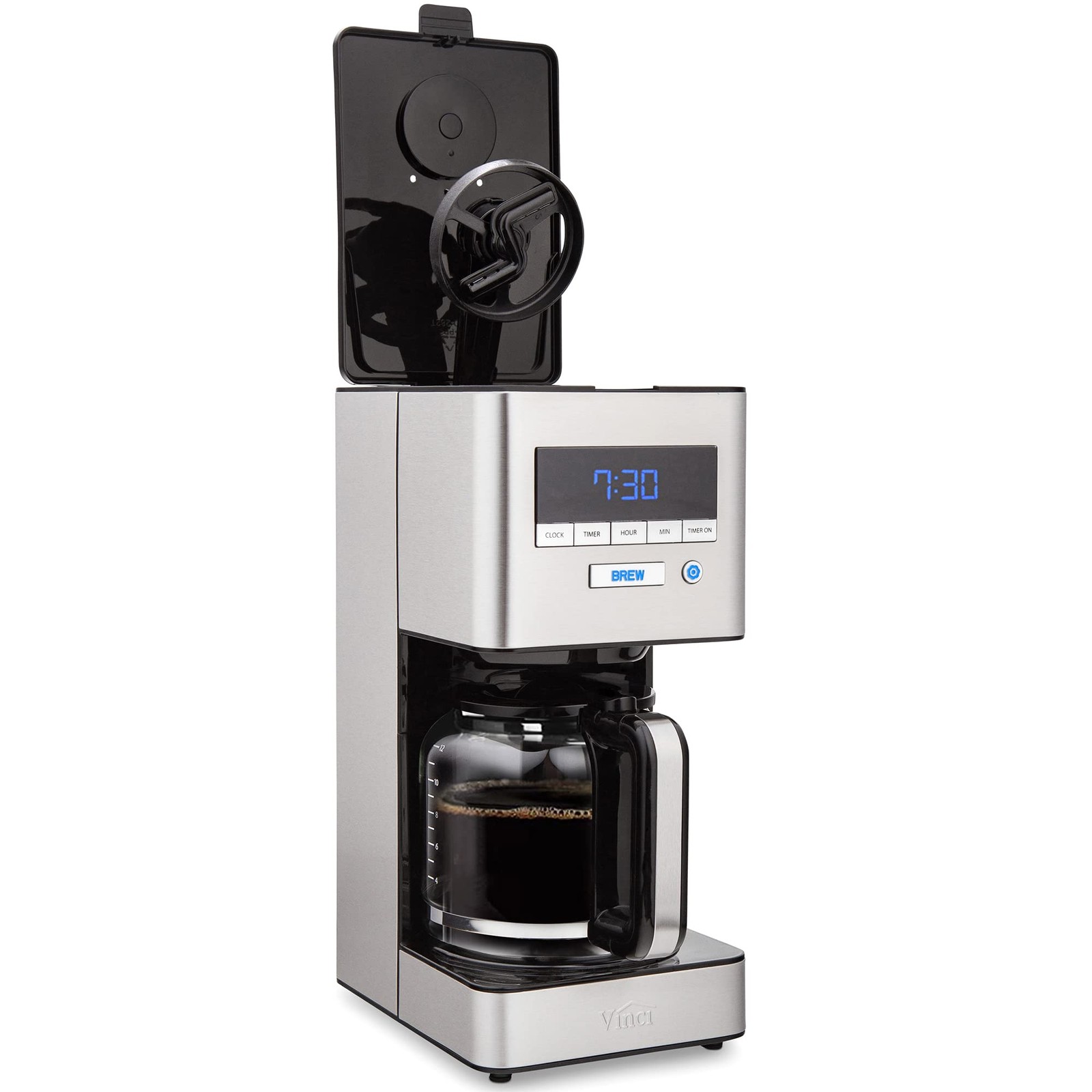RDT Elite Spinning Sprayhead Coffee Maker | 12-Cup Programmable Coffee Brewer...