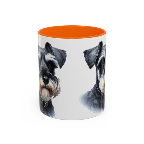 Miniatur Schnauzer Hund Kunst Malerei Kaffeebecher Haustier Geschenk Rettung ein Haustier heute - Bild 22 von 63