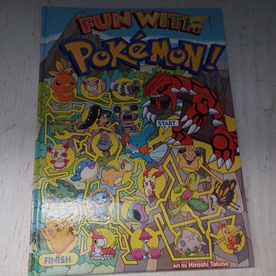 Pokémon : Fun with Mazes and Puzzles by Hiroshi Takase (2008, Hardcover)