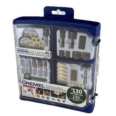 #ad 130pc Abrasive for Dremel Rotary Tool Accessories Grinding Sanding Polishing Set $29.95