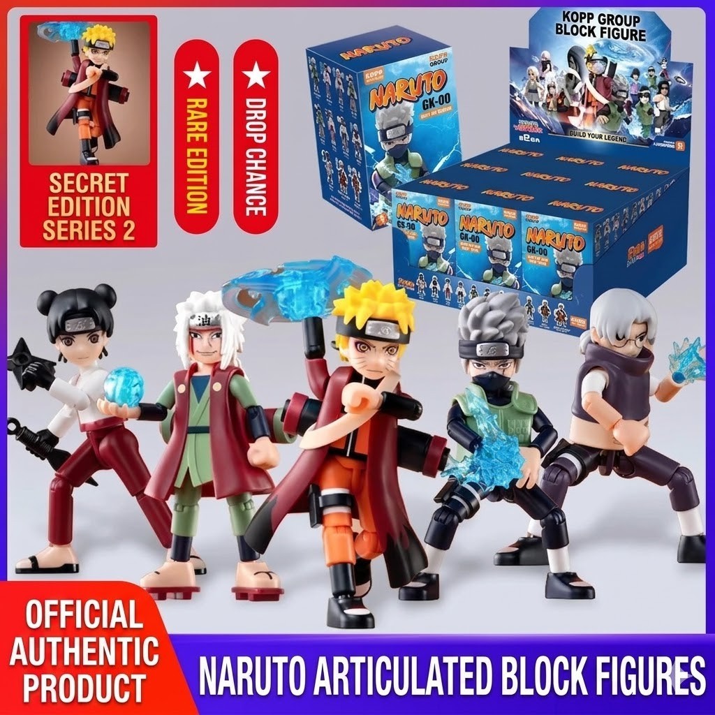 Naruto Shippuden Original Action Figure Hinata Tenten Kabuto Maito Gai