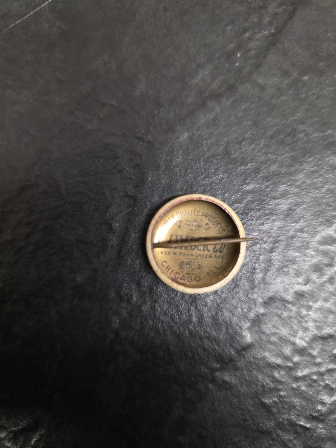 I'VE HAD MY CHEST X-RAY VINTAGE PINBACK BUTTON*LUNG ASSOCIATION*IMER CO CHICAGO