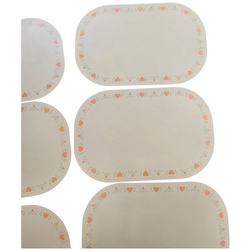 Set di 7 tovagliette vintage Corelle Forever Yours - Foto 4 di 10