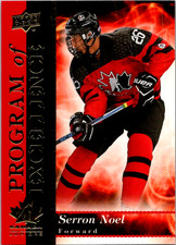 2018-19 UD Team Canada Juniors SERRON NOEL Program of Excellence #POE-3
