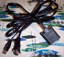 Belkin USB Cable DUAL DVI/USB Cable DVI-D M/M A/B 6' ft