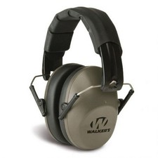 Walker's Game Ear Pro Low Profile Passive Folding Muff 22 dB FDE GWPFPM1FDE