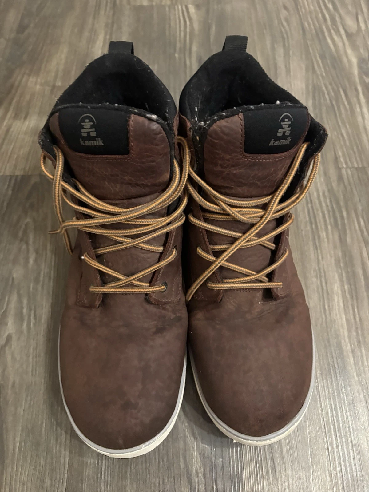 Kamik Spencer Mid Winter Snow Boots Men’s Size 13, Insulated, Brown
Opens in a new window or tab