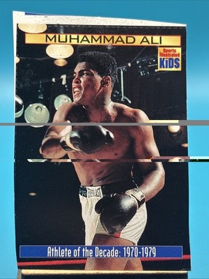 Sports Illustrated for Kids - Muhammad Ali - Athlete of the Decade #873 Boxing