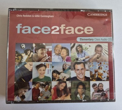 CAMBRIDGE Face2face Elementary Class Audio CDs Redston & Cunningham NEW