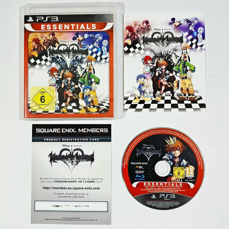Square Enix PlayStation 3 Disney Rollenspiel KINGDOM HEARTS 1.5 HD REMIX dt. RPG - Bild 1 von 1