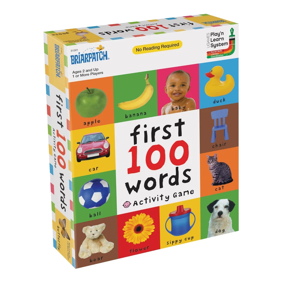 Briarpatch | First 100 Words, Early Learning Game for Toddlers, Ages 2+ - Image 3 of 4