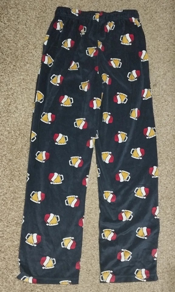 Men’s Basic Resource Beer with santa hat sleep pa… - image 3