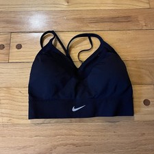 Nike Women's Sports Bra Size Medium black Dri Fit