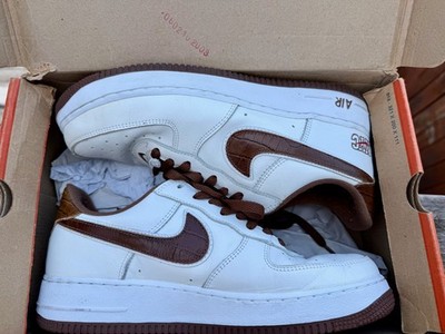 2003 Nike Air Force 1 Low NYC Wht Bison Red 306509-121 Us 9.5 | eBay