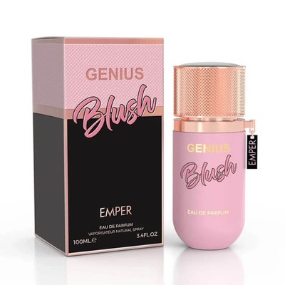   GENIUS BLUSH by Emper - 100ML Eau de Parfum for Women   Brand New | Sealed |