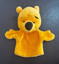 Vintage Disney Winnie the Pooh Plush Hand Puppet Rare Mattel