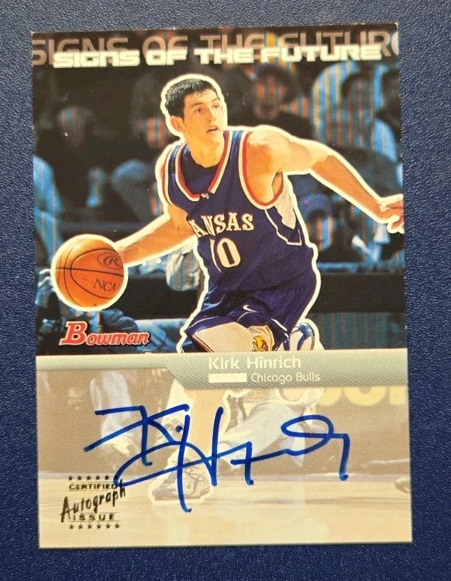 Kirk Hinrich Basketball Autographed Sports Trading Cards