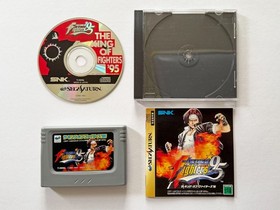 The King of Fighters Best Collection 95 96 97 Sega Saturn SS Fighting Game Japan