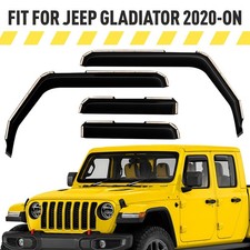 Rain Guards Vent Visors Shade for 2020-2027 Jeep Gladiator