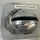 Desmond Howard Oakland Raiders signed Autographed Mini Helmet  Coa