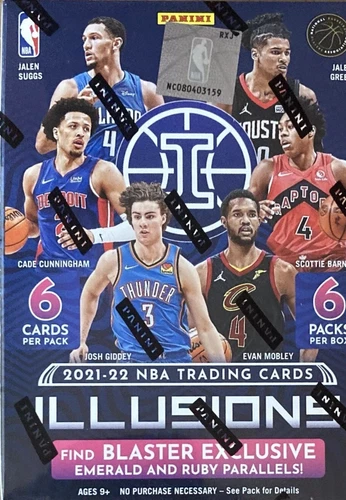 2021-22 Panini Illusions NBA Basketball Factory Sealed Blaster Box