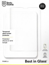 BodyGuardz Pure 2 Tempered Glass Screen Protector-12.9 inch iPad Pro 2018-2021