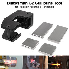 Blacksmith G2 Guillotine Tool Use for Round/Square Shoulders Anvil Metal Working