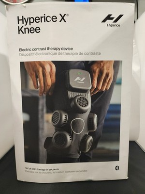 Hyperice X Knee Contrast Therapy Device Cold/Heat Knee Massager Rehab Brace