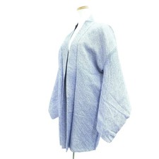 10804D5 Silk Vintage Japanese Kimono Haori Jacket Full Shibori