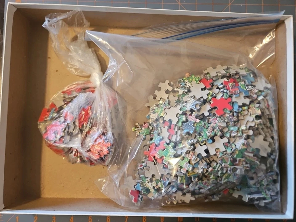 Rompecabezas completo vintage 1984 Buffalo Games City of Pittsburgh 504+ piezas Foto 2 de 4